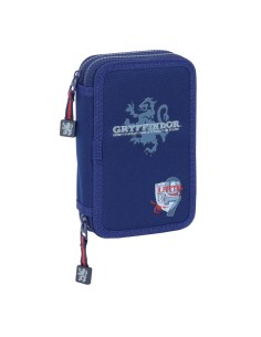 Plumier double Harry Potter Captain Blue marine 12.5 x 19.5 x 4 cm Plumier double 29 Pièces