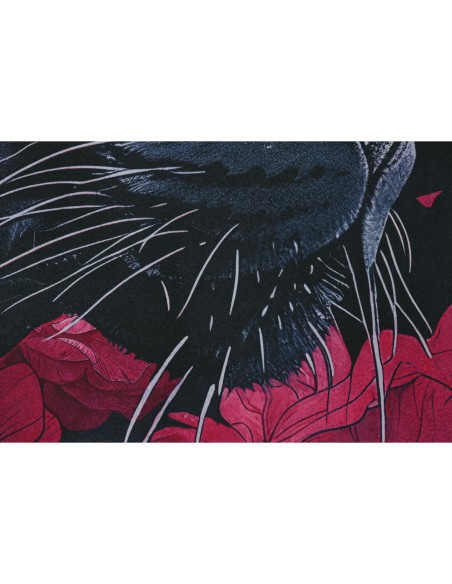 Cadre Home ESPRIT Noir Rose 83 x 4 x 123 cm (2 Unités)