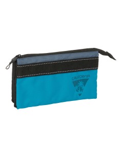 Fourre-tout BlackFit8 California Bleu Noir 22 x 12 x 3 cm