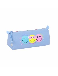 Fourre-tout Smiley Joyful Multicouleur Bleu clair 21 x 8 x 7 cm