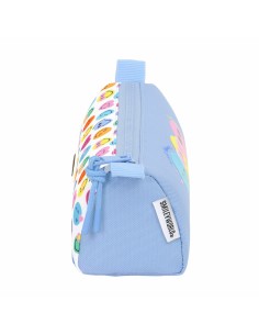 Fourre-tout Smiley Joyful Multicouleur Bleu clair 21 x 8 x 7 cm 2