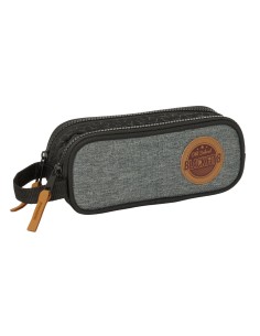Fourre-tout BlackFit8 Old school Noir Gris 21 x 8 x 6 cm