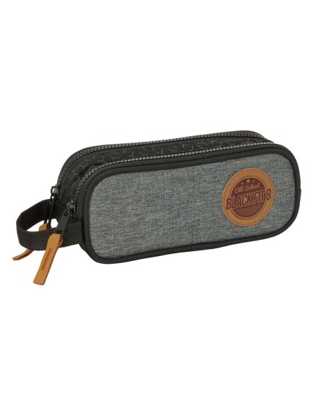 Fourre-tout BlackFit8 Old school Noir Gris 21 x 8 x 6 cm