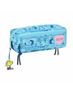Fourre-tout Snoopy Love Bleu clair 22 x 8,5 x 6 cm 2