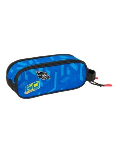 Fourre-tout Hot Wheels Let's race Bleu Noir 21 x 8 x 6 cm 2