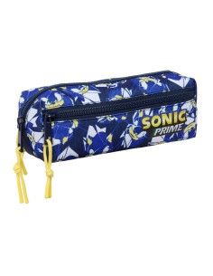Fourre-tout Sonic City Bleu 22 x 8,5 x 6 cm