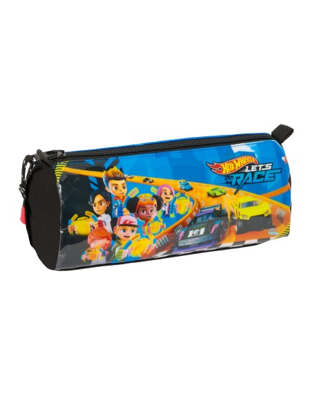 Fourre-tout Hot Wheels Let's race Bleu Noir 21 x 8 x 7 cm