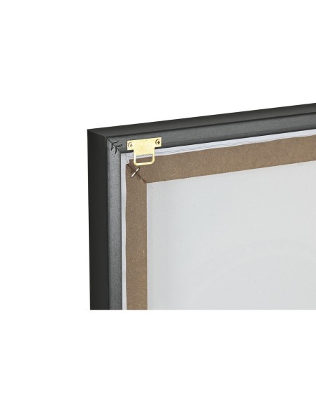 Cadre Home ESPRIT Noir Lila chica Laqué 60 x 3,5 x 80 cm (2 Unités)