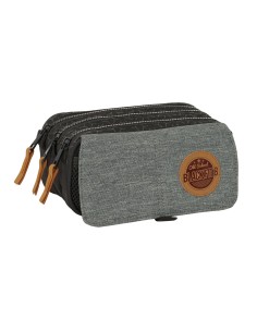 Fourre-tout BlackFit8 Old school Noir Gris 21,5 x 10 x 8 cm