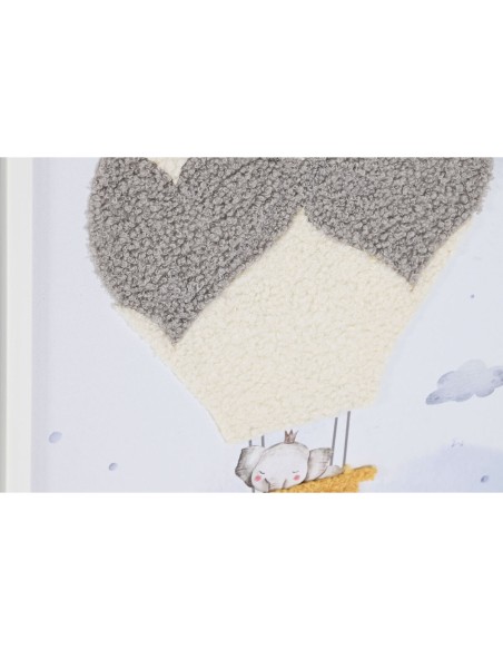 Cadre Home ESPRIT Blanc Enfant 30 x 1,8 x 40 cm (4 Unités)