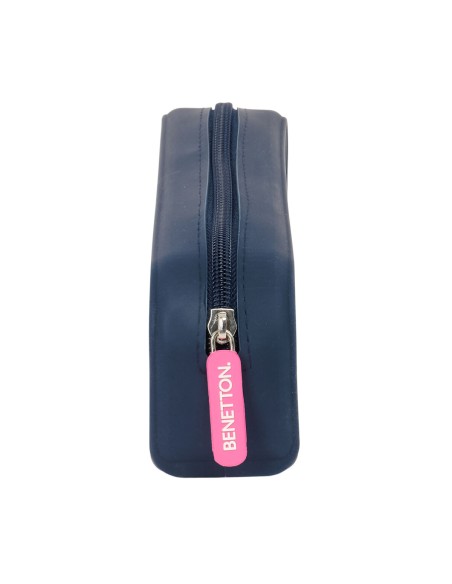 Fourre-tout Benetton Damero Blue marine 18.5 x 7.5 x 5.5 cm