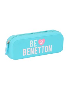 Fourre-tout Benetton Unique Rose Turquoise 18.5 x 7.5 x 5.5 cm