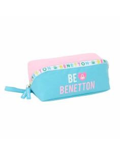 Fourre-tout Benetton Unique Rose Turquoise 20 x 8 x 8 cm