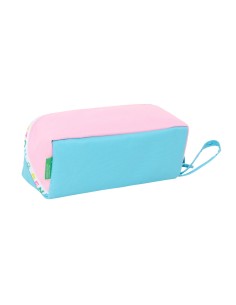 Fourre-tout Benetton Unique Rose Turquoise 20 x 8 x 8 cm 2