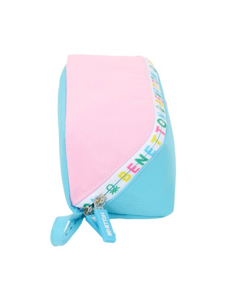 Fourre-tout Benetton Unique Rose Turquoise 20 x 8 x 8 cm