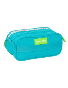 Fourre-tout Benetton Summer Bleu 21,5 x 10 x 8 cm 2