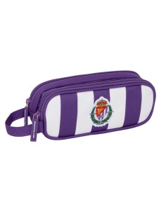 Fourre-tout Real Valladolid C.F. Blanc Violet 21 x 8 x 6 cm