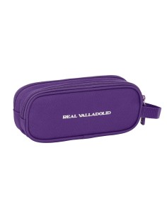 Fourre-tout Real Valladolid C.F. Blanc Violet 21 x 8 x 6 cm 2