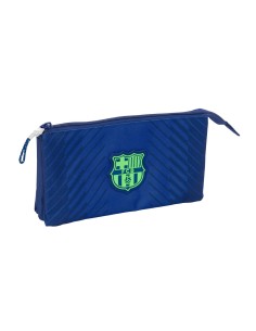 Fourre-tout F.C. Barcelona Blue marine 22 x 12 x 3 cm