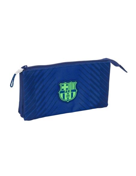 Fourre-tout F.C. Barcelona Blue marine 22 x 12 x 3 cm