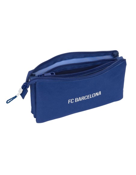 Fourre-tout F.C. Barcelona Blue marine 22 x 12 x 3 cm