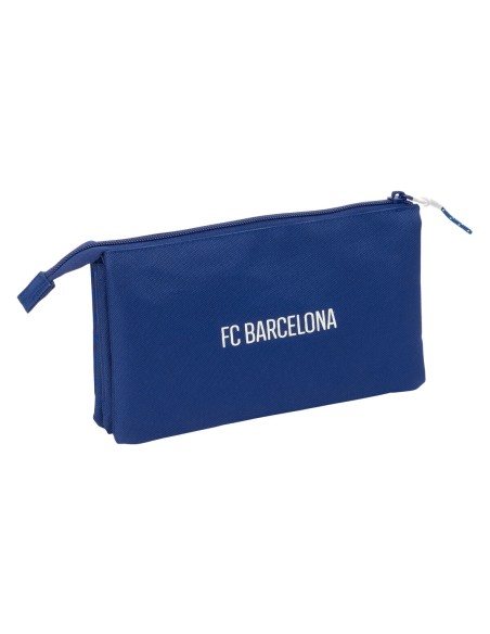 Fourre-tout F.C. Barcelona Blue marine 22 x 12 x 3 cm