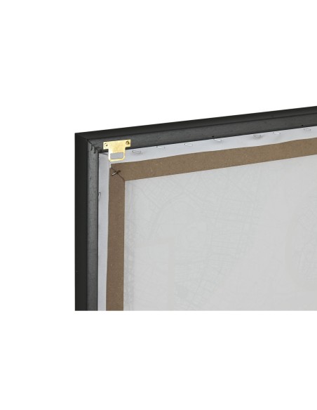 Cadre Home ESPRIT Blanc Noir Loft 60 x 3 x 80 cm (2 Unités)