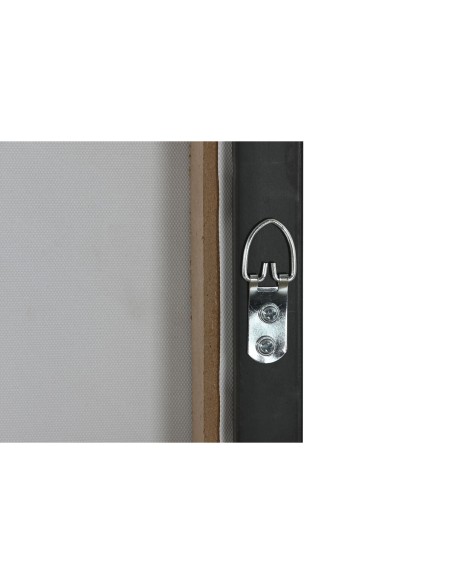 Cadre Home ESPRIT Bleu Noir Doré Perroquet Tropical 83 x 4 x 123 cm (2 Unités)