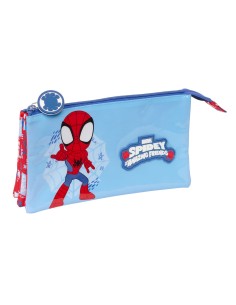 Fourre-tout Spider-Man Rescue Bleu Rouge 22 x 12 x 3 cm