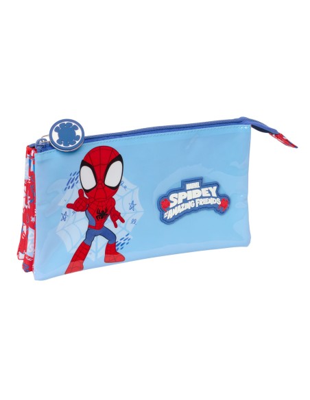 Fourre-tout Spider-Man Rescue Bleu Rouge 22 x 12 x 3 cm