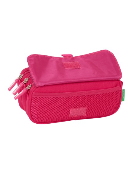 Fourre-tout Benetton Cherry Cerise Blue marine 21,5 x 10 x 8 cm