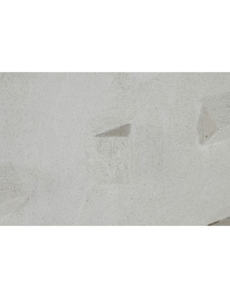 Décoration murale Home ESPRIT Blanc Bois MDF Moderne 80 x 6,5 x 80 cm
