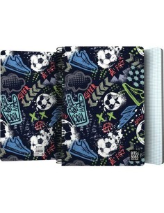 Cahier Bits&Bobs Match Multicouleur Din A4 80 Volets
