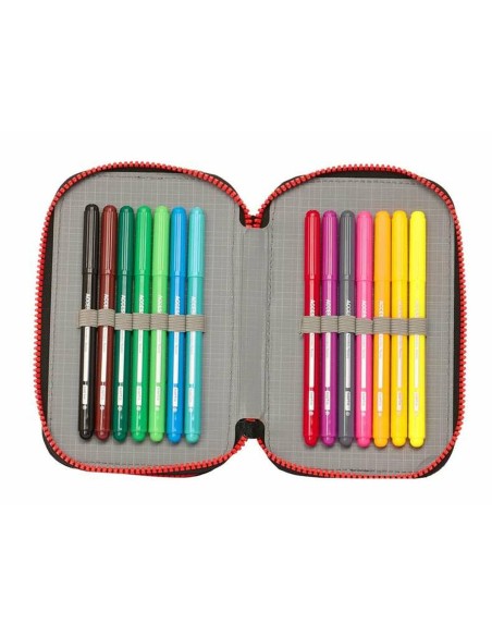Trousse d'écolier My Hero Academia Noir 12.5 x 19.5 x 4 cm 28 Pièces