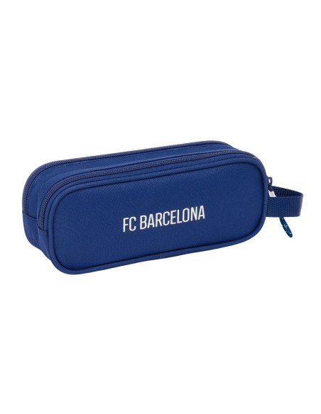 Fourre-tout F.C. Barcelona Blue marine 21 x 8 x 6 cm