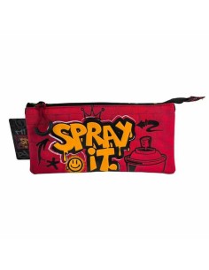 Trousse Fourre-Tout Triple Toybags Grafitti 11 x 23 x 5 cm