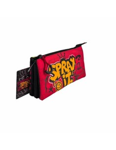 Trousse Fourre-Tout Triple Toybags Grafitti 11 x 23 x 5 cm 2