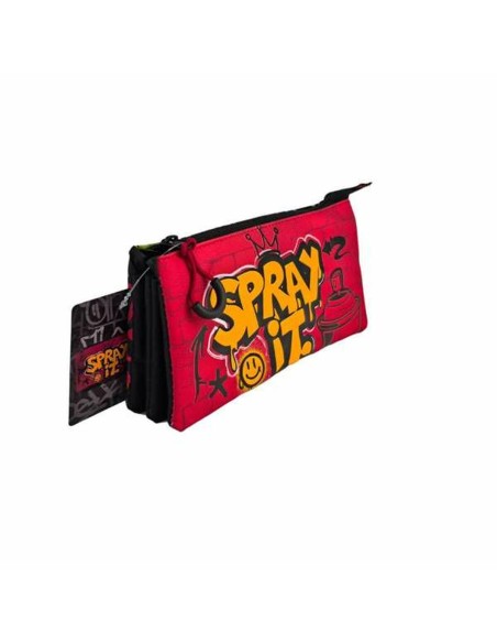 Trousse Fourre-Tout Triple Toybags Grafitti 11 x 23 x 5 cm