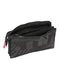 Trousse d'écolier Safta Black 22 x 12 x 3 cm 2