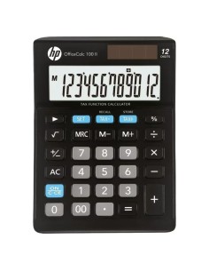 Calculatrice HP HPKOC100II Noir Plastique