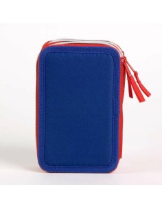 Pochette crayons Spider-Man Bleu 12,5 x 6,5 x 19,5 cm 2