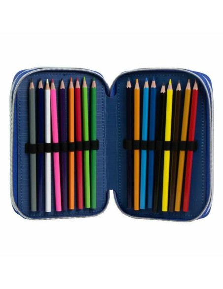 Pochette crayons The Avengers Noir 12,5 x 6,5 x 19,5 cm