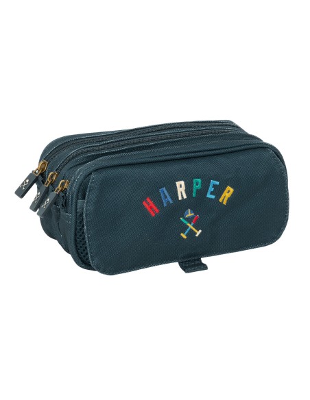 Fourre-tout Harper & Neyer Blue marine 21,5 x 10 x 8 cm