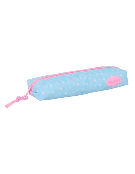 Fourre-tout BlackFit8 Smile Rose Bleu clair 22 x 4 x 7 cm