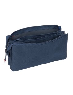 Trousse Fourre-Tout Triple El Ganso Eclipse Blue marine 22 x 12 x 3 cm 2