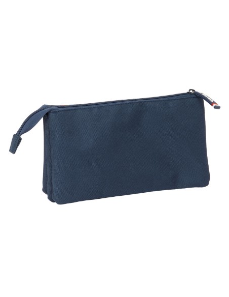 Trousse Fourre-Tout Triple El Ganso Eclipse Blue marine 22 x 12 x 3 cm