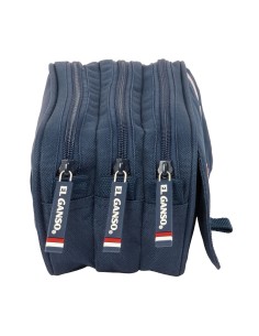 Trousse Fourre-Tout Triple El Ganso Eclipse Blue marine 21,5 x 10 x 8 cm 2
