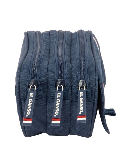 Trousse Fourre-Tout Triple El Ganso Eclipse Blue marine 21,5 x 10 x 8 cm