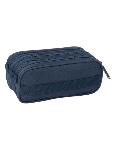 Trousse Fourre-Tout Triple El Ganso Eclipse Blue marine 21,5 x 10 x 8 cm