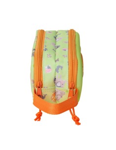 Trousse Fourre-Tout Double Safta Citron 21 x 8 x 6 cm 3D 2